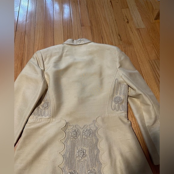 BEIGE Woman’s Jacket and Skirt Suit Set Size 6 - Picture 7 of 12